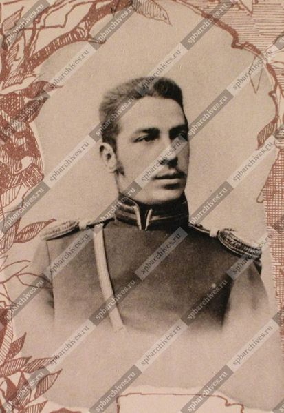 Файл:Подпоручик 92-го пехотного Печорского полка Андрианов Борис Александрович, 1903.jpg