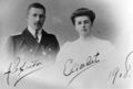 Лейтенант Шиллинг Александр Николаевич с женой Елизаветой Павловной, 1908.jpg