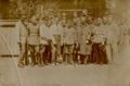 Вывезенные из Украины белые русские офицеры. Германия, лагерь для военнопленных, весна 1919.jpg