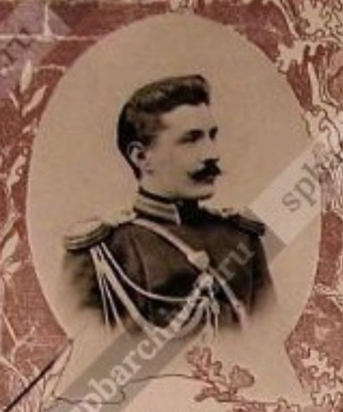 Файл:Поручик 92-го пехотного Печорского полка Фитерман Василий Дмитриевич, 1903.jpg