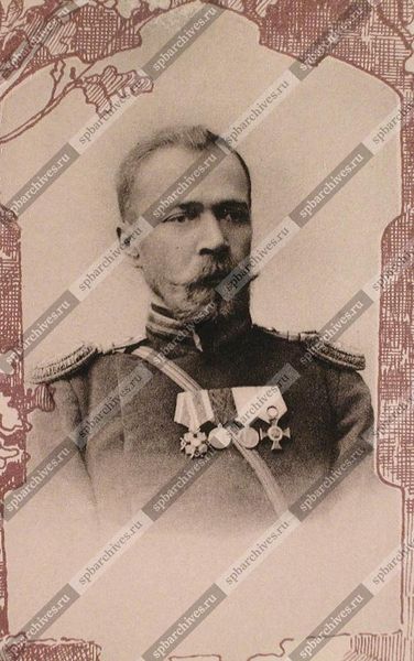 Файл:Капитан 92-го пехотного Печорского полка Доманский Юлиан Адамович, 1903.jpg
