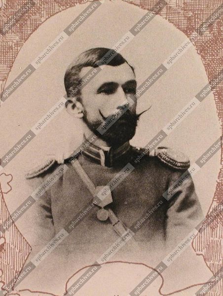 Файл:Штабс-капитан 92-го пехотного Печорского полка Лемберг Михаил Михайлович, 1903.jpg
