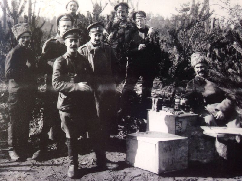 Файл:Обоз 1-го разряда 269-го пехотного Новоржевского полка, 15.03.1916.jpg