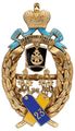 Знак 91-го пехотного Двинского полка для офицеров, неутвержденного образца.jpg