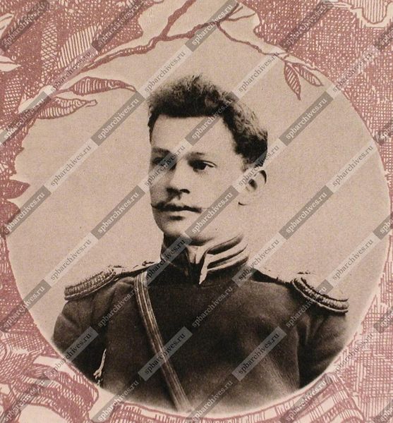 Файл:Поручик 92-го пехотного Печорского полка Веденяпин Николай Константинович, 1903.jpg