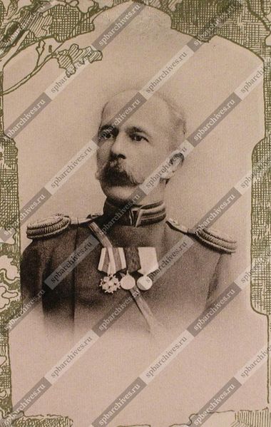 Файл:Капитан 92-го пехотного Печорского полка Валериан Карлович Яухци, 1903.jpg