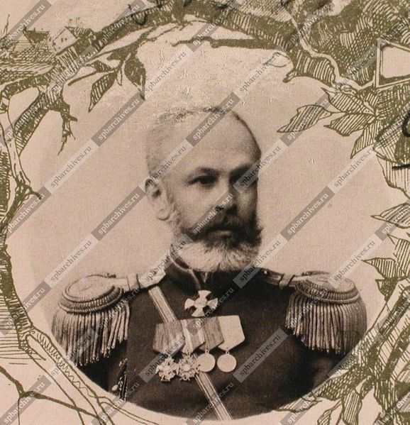 Файл:Подполковник 92-го пехотного Печорского полка Сульменев Роман Петрович, 1903.jpg