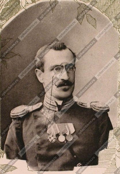Файл:Штабс-капитан 92-го пехотного Печорского полка Ренев Александр Иванович, 1903.jpg