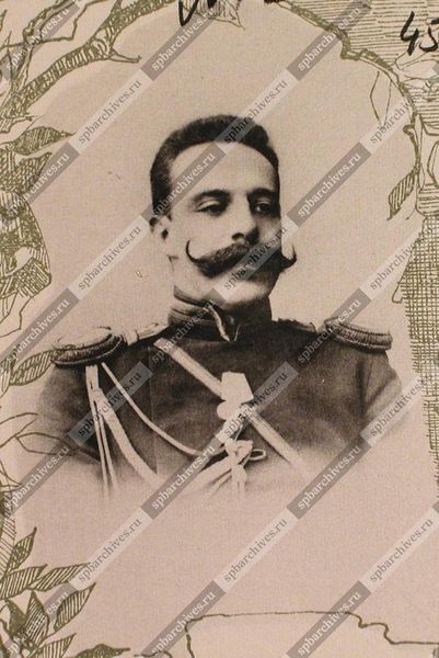 Файл:Поручик 92-го пехотного Печорского полка Марков Павел Михайлович, 1903.jpg